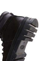 Men's Black Nubuck Leather Zippered Boots | Derimod Men's Black Nubuck Leather Zippered Boots | Derimod