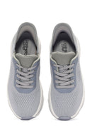 Derimod Zero Women's Grey Laced Thick Soled Sneaker | Derimod Derimod Zero Women's Grey Laced Thick Soled Sneaker | Derimod