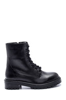 Women's Black Zippered Boots | Derimod Women's Black Zippered Boots | Derimod