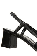 Women's Black Leather Heeled Shoes | Derimod Women's Black Leather Heeled Shoes | Derimod