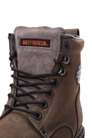 Harley Davidson Erkek Vizon Nubuk Gibson Deri Bot | Derimod Harley Davidson Erkek Vizon Nubuk Gibson Deri Bot | Derimod