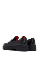 Derimod Gritti Woman Black Leather Masculine Loafer | Derimod Derimod Gritti Woman Black Leather Masculine Loafer | Derimod