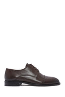 Men's Brown Laced Leather Classic Shoes | Derimod Men's Brown Laced Leather Classic Shoes | Derimod