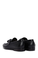 Men's Black Leather Tasseled Classic Loafer | Derimod Men's Black Leather Tasseled Classic Loafer | Derimod