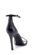 Women's Casual Heeled Leather Sandals | Derimod Women's Casual Heeled Leather Sandals | Derimod