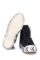 Kadın Siyah Bilekli Sneaker | Derimod Kadın Siyah Bilekli Sneaker | Derimod