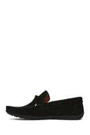 Men's Black Suede Leather Casual Loafer | Derimod Men's Black Suede Leather Casual Loafer | Derimod