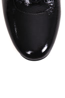 Women's Heeled Patent Leather Boots | Derimod Women's Heeled Patent Leather Boots | Derimod