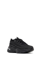 Kadın Siyah Bağcıklı Kalın Tabanlı Sneaker | Derimod Kadın Siyah Bağcıklı Kalın Tabanlı Sneaker | Derimod
