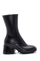 Women's Black Heeled Boots | Derimod Women's Black Heeled Boots | Derimod