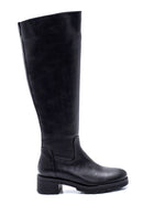 Women's Zippered Mid-Heel Boots | Derimod Women's Zippered Mid-Heel Boots | Derimod