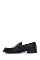 Men's Black Leather Classic Loafer | Derimod Men's Black Leather Classic Loafer | Derimod
