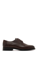 Men's Brown Lace-Up Leather Classic Shoe | Derimod Men's Brown Lace-Up Leather Classic Shoe | Derimod