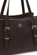 Woman Brown Long-Strap Shoulder Bag | Derimod Woman Brown Long-Strap Shoulder Bag | Derimod