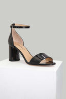 Patent Leather Women's Heeled Sandals | Derimod Patent Leather Women's Heeled Sandals | Derimod