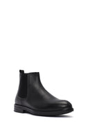Men's Black Leather Chelsea Boots | Derimod Men's Black Leather Chelsea Boots | Derimod