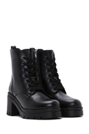 Women's Black Thick Heeled Boots | Derimod Women's Black Thick Heeled Boots | Derimod