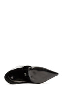Women's Black Thin Heeled Leather Boots | Derimod Women's Black Thin Heeled Leather Boots | Derimod