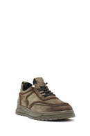 Men's Khaki Lace-Up Suede Leather Casual Shoes | Derimod Men's Khaki Lace-Up Suede Leather Casual Shoes | Derimod