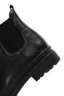 Men's Black Leather Casual Chelsea Boots | Derimod Men's Black Leather Casual Chelsea Boots | Derimod