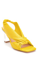 Women's Transparent Heel Detailed Sandals | Derimod Women's Transparent Heel Detailed Sandals | Derimod
