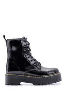 Women's Patent Leather Boots | Derimod Women's Patent Leather Boots | Derimod