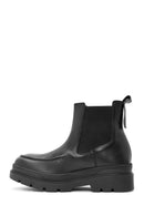 Men's Black Leather Chelsea Boots | Derimod Men's Black Leather Chelsea Boots | Derimod