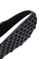 Erkek Deri Süet Detaylı Sneaker | Derimod Erkek Deri Süet Detaylı Sneaker | Derimod