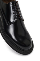 Men's Black Lace-up Leather Casual Shoes | Derimod Men's Black Lace-up Leather Casual Shoes | Derimod