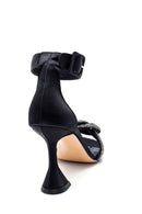 Women's Heeled Leather Sandals | Derimod Women's Heeled Leather Sandals | Derimod
