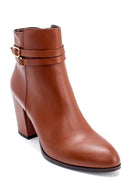 Women's Leather Heeled Boots | Derimod Women's Leather Heeled Boots | Derimod