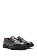 Erkek Siyah Deri Casual Loafer | Derimod Erkek Siyah Deri Casual Loafer | Derimod