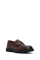 Erkek Kahverengi Deri Casual Loafer | Derimod Erkek Kahverengi Deri Casual Loafer | Derimod