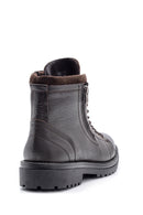 Men's Zippered Leather Boots | Derimod Men's Zippered Leather Boots | Derimod