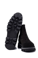 Men's Leather Nubuck Chelsea Boots | Derimod Men's Leather Nubuck Chelsea Boots | Derimod