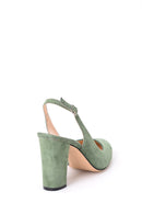 Women's Suede Heeled Shoes | Derimod Women's Suede Heeled Shoes | Derimod