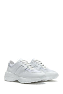 Women's Leather High Sole Sneaker | Derimod Women's Leather High Sole Sneaker | Derimod