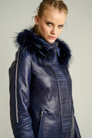 Adora Women's Leather Jacket | Derimod Adora Women's Leather Jacket | Derimod