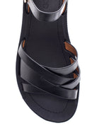 Kadın Siyah Casual Topuklu Sandalet | Derimod Kadın Siyah Casual Topuklu Sandalet | Derimod