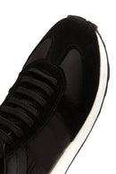Men's Black Suede Detailed Sneaker | Derimod Men's Black Suede Detailed Sneaker | Derimod