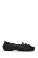 Kadın Siyah Deri Loafer | Derimod Kadın Siyah Deri Loafer | Derimod