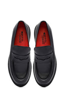 Derimod Gritti Woman Black Leather Masculine Loafer | Derimod Derimod Gritti Woman Black Leather Masculine Loafer | Derimod