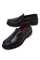 Erkek Siyah Deri Casual Loafer | Derimod Erkek Siyah Deri Casual Loafer | Derimod