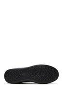 Erkek Siyah Deri Sneaker | Derimod Erkek Siyah Deri Sneaker | Derimod