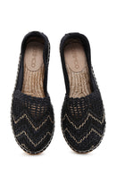 Women's Black Espadrille | Derimod Women's Black Espadrille | Derimod