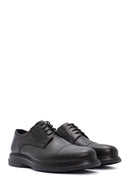 Men's Black Lace-up Leather Casual Shoes | Derimod Men's Black Lace-up Leather Casual Shoes | Derimod
