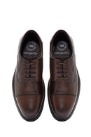 Men's Brown Lace-up Leather Casual Shoes | Derimod Men's Brown Lace-up Leather Casual Shoes | Derimod