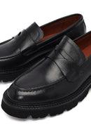 Erkek Siyah Deri Loafer | Derimod Erkek Siyah Deri Loafer | Derimod