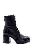 Women's Leather Heeled Boots | Derimod Women's Leather Heeled Boots | Derimod