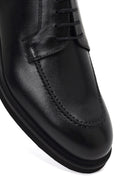 Men's Black Lace-Up Leather Casual Shoes | Derimod Men's Black Lace-Up Leather Casual Shoes | Derimod